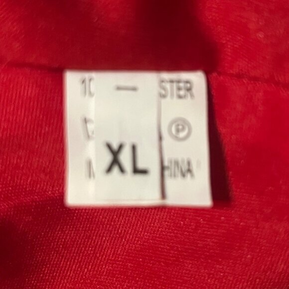 Vintage-Inspired Red & Black Beaded Flapper Dress Fringe Size XL 1920s Gatsby - Picture 13 of 16